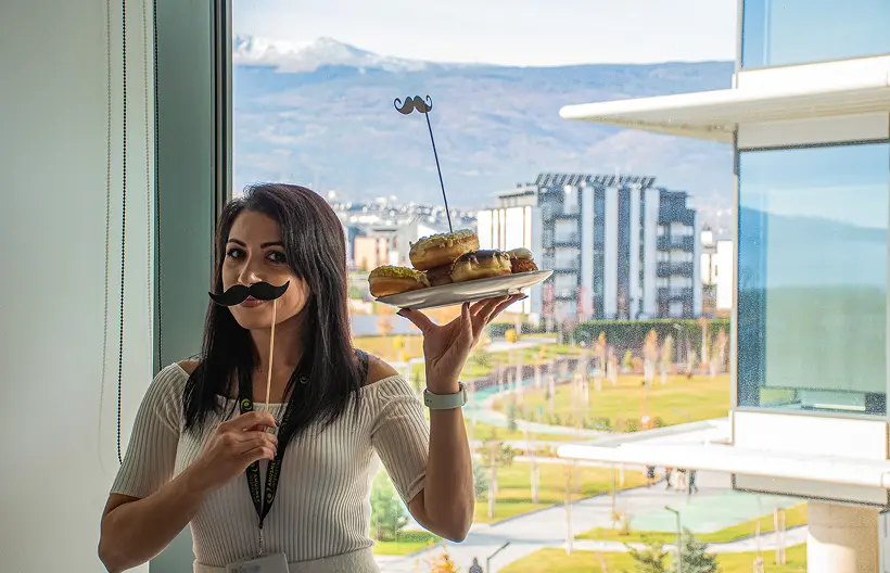 Mustaches, Donuts, and Men’s Health: Movember at Amusnet