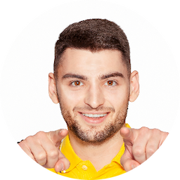 Teodor Kanev picture for testimonial for company life at Amusnet