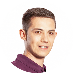 Veselin Linkovski picture for testimonial for company life at Amusnet
